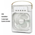 3-in-1 Portable Mini Air Cooler – Fan, Humidifier & LED Night Light